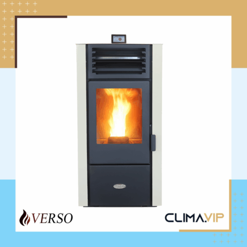 Суха пелетна камина VERSO VPBS8, 8kW