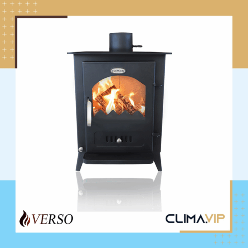 Ретро камина на твърдо гориво Verso 1, 7kW