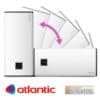 Електрически бойлер Atlantic Vertigo Steatite Wi-Fi 100 Silver, 80 литра