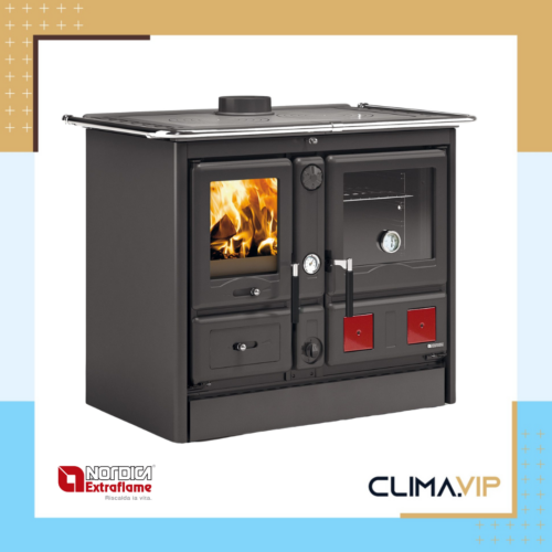 Готварска печка на дърва с водна риза La Nordica TERMOROSA XXL 4.0 DSA, 16.8 kW, А+