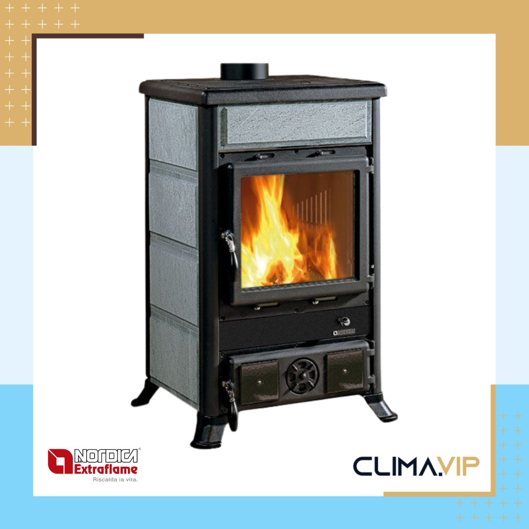 Печка на дърва La Nordica Extraflame ROSSELLA R1 BII, 11 kW, А