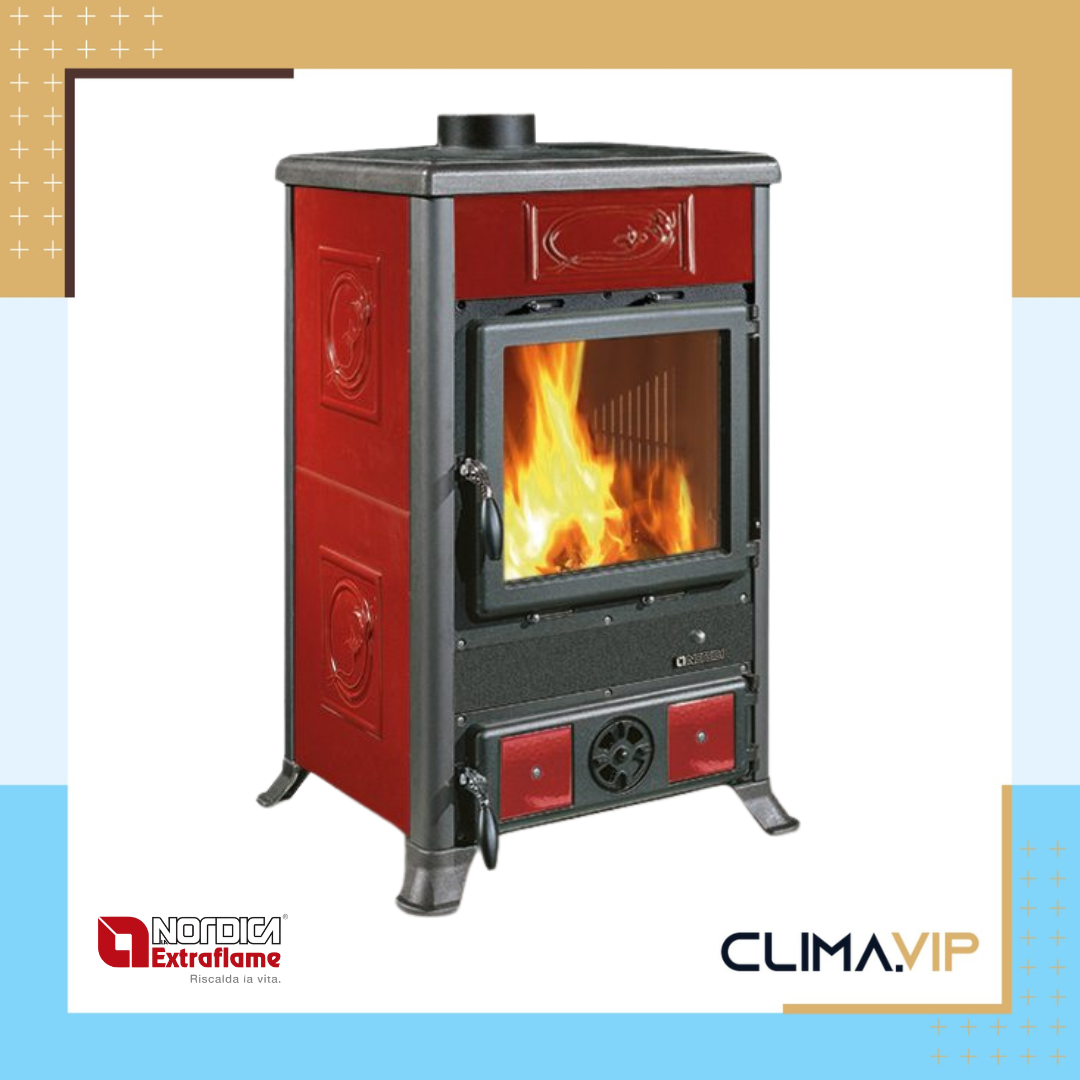 Печка на дърва La Nordica Extraflame ROSSELLA R1 BII, 11 kW, А