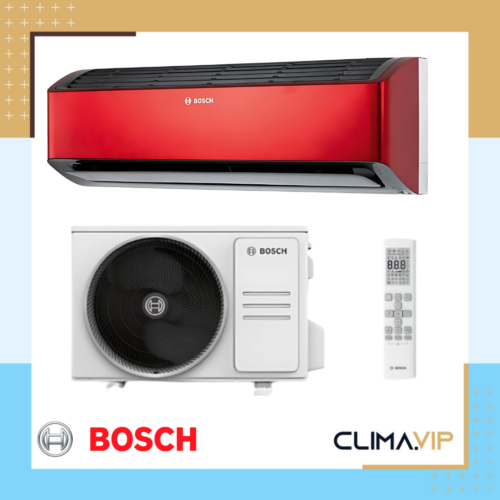 Инверторен климатик Bosch CLC8001i-W25ER/CLC8001i-25E Climate 8000i RED, 9000 BTU, Клас A+++