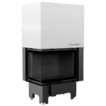 Камина на дърва за вграждане ъглова Kratki VN 700/480, 12.0 kW, А+