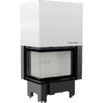 Камина на дърва за вграждане ъглова Kratki VN 700/480, 12.0 kW, А+