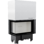 Камина на дърва за вграждане ъглова Kratki VN 810/410, 14.0 kW , А+