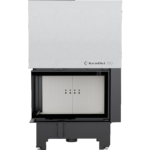 Камина на дърва за вграждане ъглова Kratki VN 810/410, 14.0 kW , А+