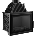 Камина на дърва за вграждане Kratki Zuzia Eco, 12.0 kW, А+