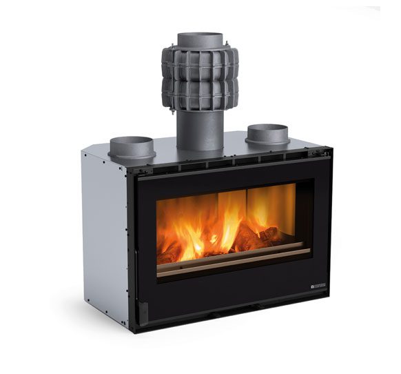 Камина на дърва La Nordica INSERTO 80 PRS CRYSTAL – VENTILATO – 9.5 kW , А+