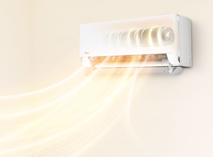 Инверторен климатик с изкуствен интелект Midea Breezeless E CB1-09HRFN8-I(B), 9000 BTU, Клас А++