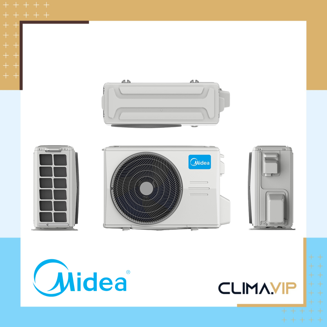 Инверторен климатик, Midea Solstice, EZB-09RD6-I/EZ-09RD6H-O, 9 000 BTU, Клас А+++