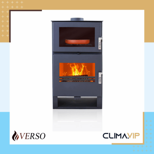 Камина на твърдо гориво с фурна Verso F, 9kW