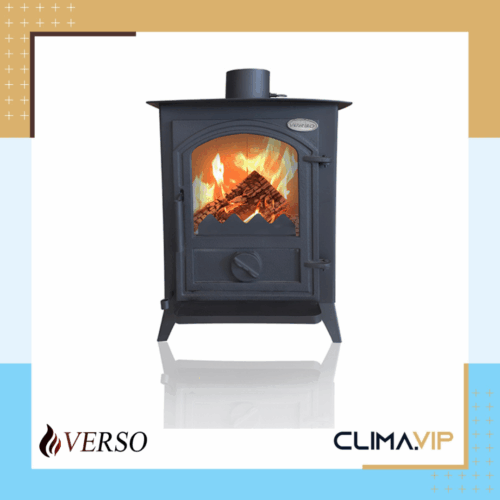 Ретро камина на твърдо гориво Verso 1 CID, 7kW