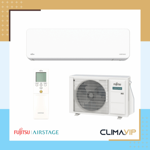 Хиперинверторен стенен климатик Fujitsu Airstage ASEH14KGTG/ AOEH14KGCG, 14 000 BTU, Клас A++