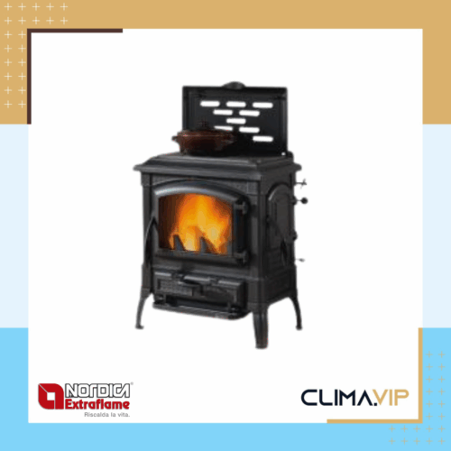 Чугунена печка на дърва La Nordica Extraflame ISETTA CON CERCHI.16 – 7.3 kW