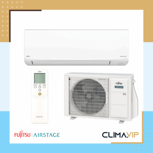 Инверторен стенен климатик Fujitsu Airstage ASEH14KJCAL / AOEH14KJCA, 14 000 BTU, Клас A+++