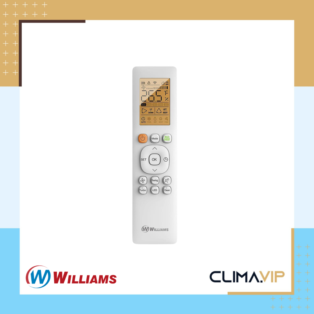 Инверторен климатик Williams Glory Pro WSSG-09NR2/WSOG-09NRX2, 9 000 BTU, A+++