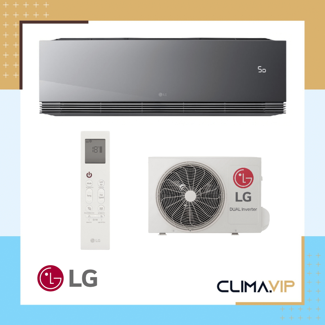 Инверторен климатик LG AA12SP.NS1/U18 AI Artcool Mirror, Wi-Fi ,12 000 BTU , Клас A+++