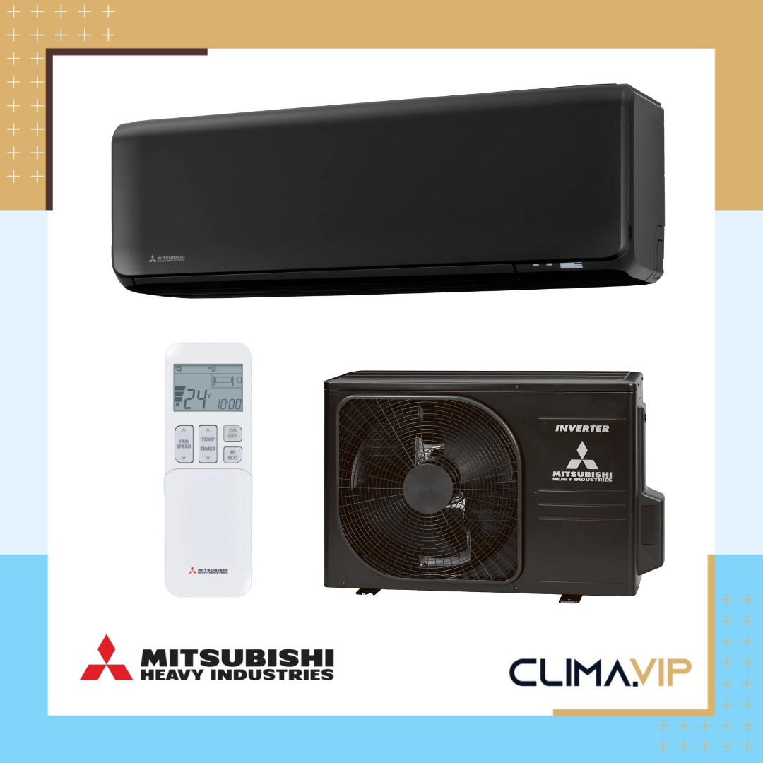 Инверторен климатик Mitsubishi Heavy SRK 25 ZT-WFB/SRC 25 ZT-WB PREMIUM PRO, Wi-Fi, 9000 BTU, Клас A+++